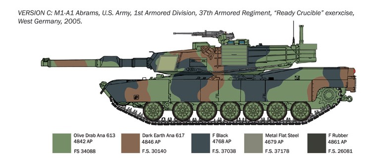 1:35 M1A1 Abrams War Thunder
