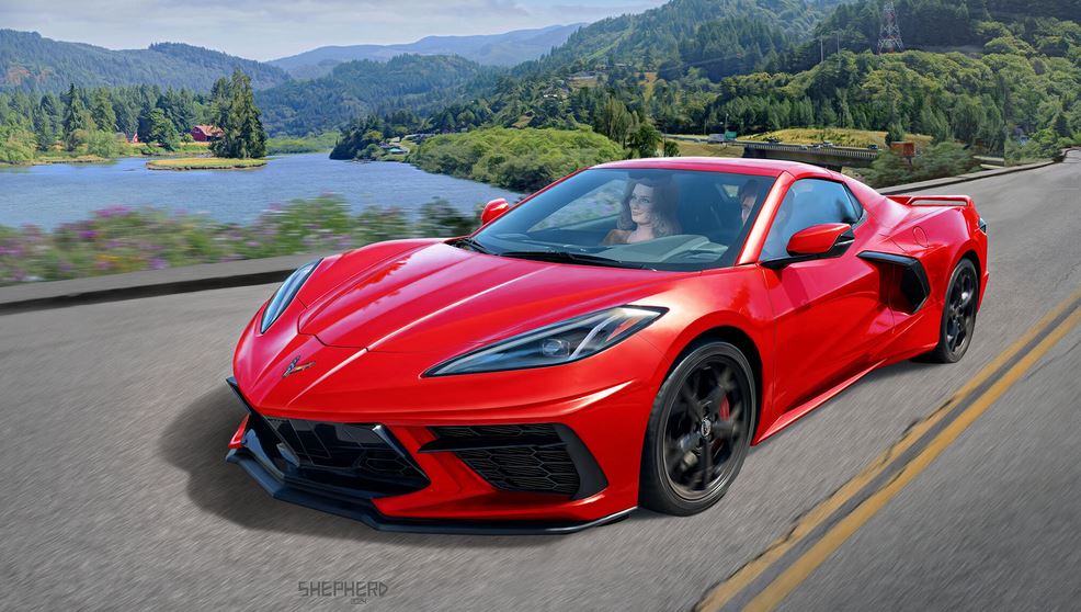 1:25-Corvette C8 Coupé