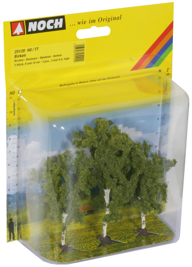 H0/TT-3 Birken 8 und 10 cm hoch