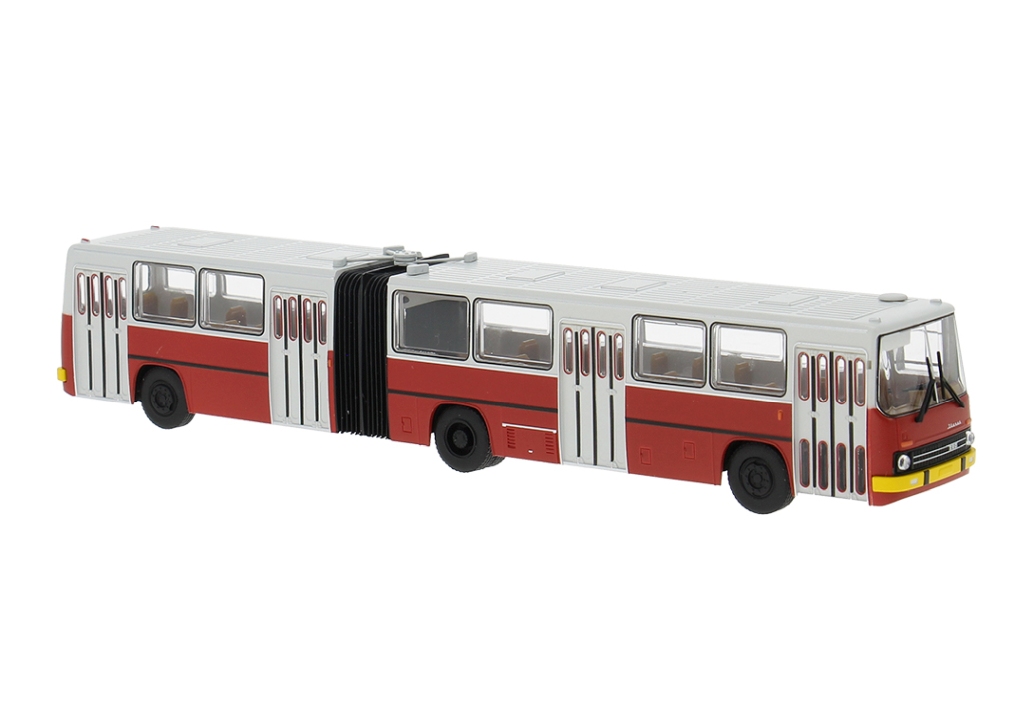 Ikarus 280.02, rot/hellgrau, 1990