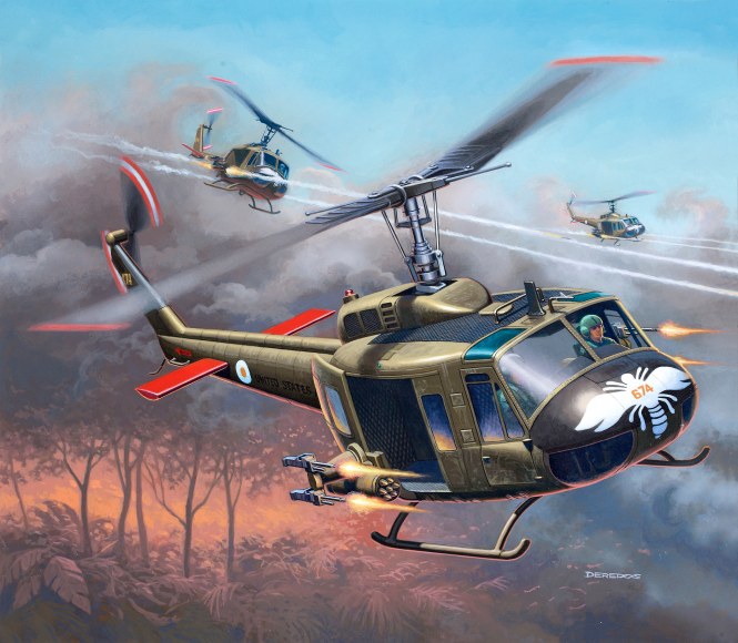 1:100-Bell© UH-1H© Gunship
