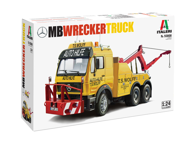 1:24 MERCEDES-BENZ WRECKER TRUCK