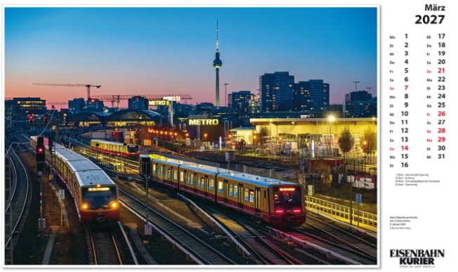 Deutschlandreise - Kalender 2027