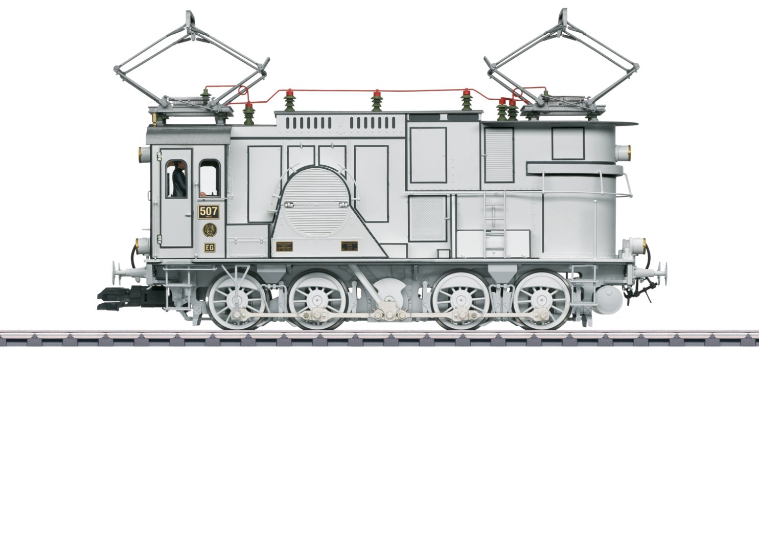 Elektrolokomotive EG 507 Fotoanstrich