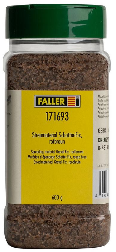 Streumaterial Schotter-Fix, rotbraun