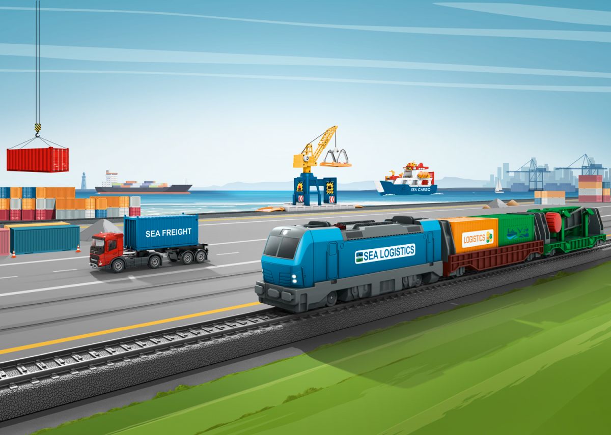my world-Startpackung Containerlogistik