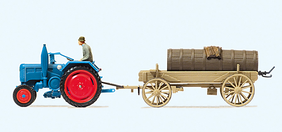 Ackerschlepper Lanz D 2416 mit Güllefass