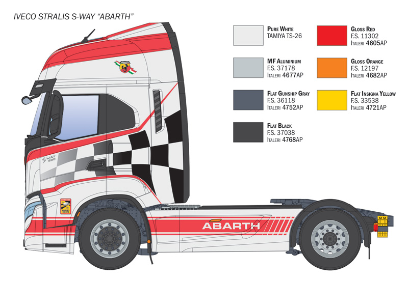 1:24 Iveco S-Way Abarth (Show Truck)