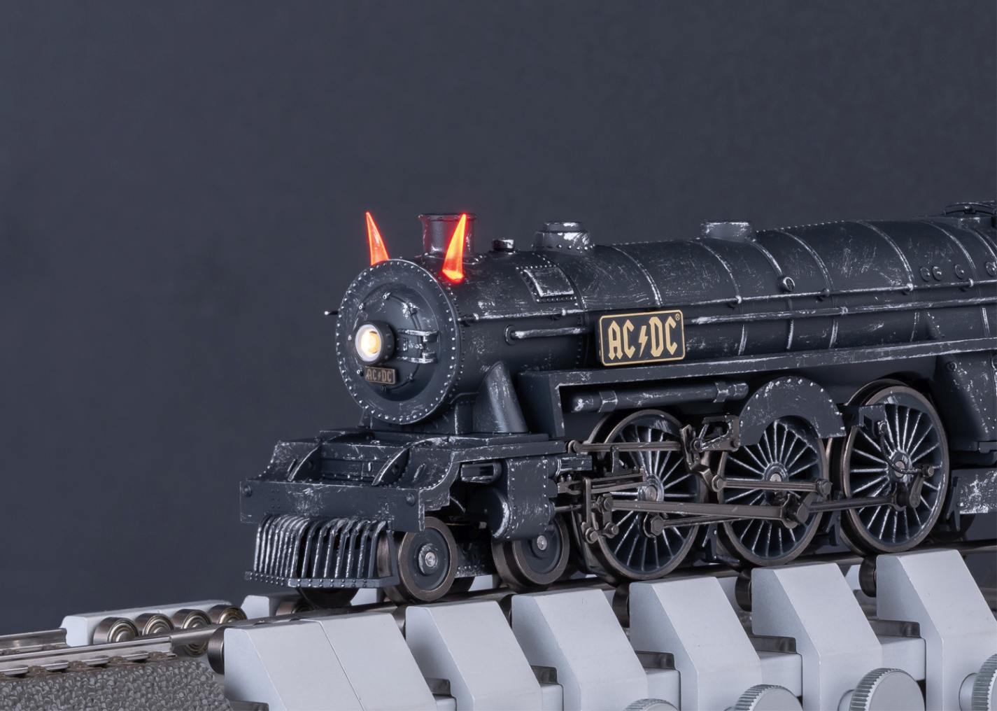 Schlepptender-Dampflokomotive Black Ice