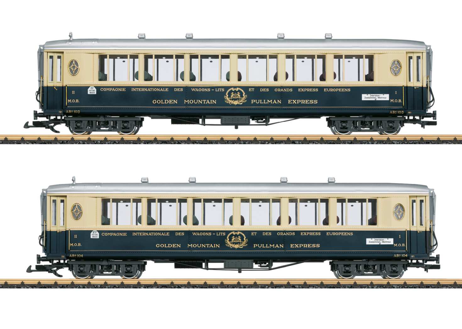 Salonwagen-Set Golden Pass MO, Ep.II