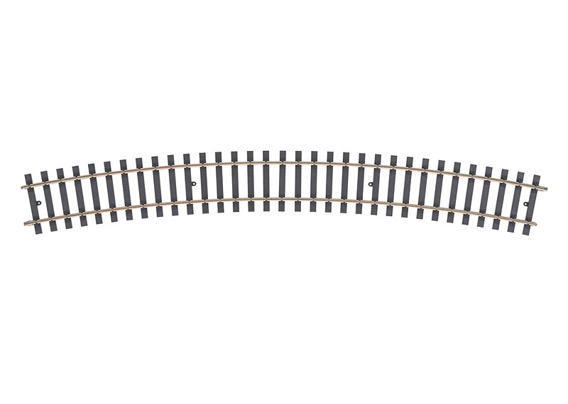 Gleisbogen R=1.715 mm  22,5°  (H1077)