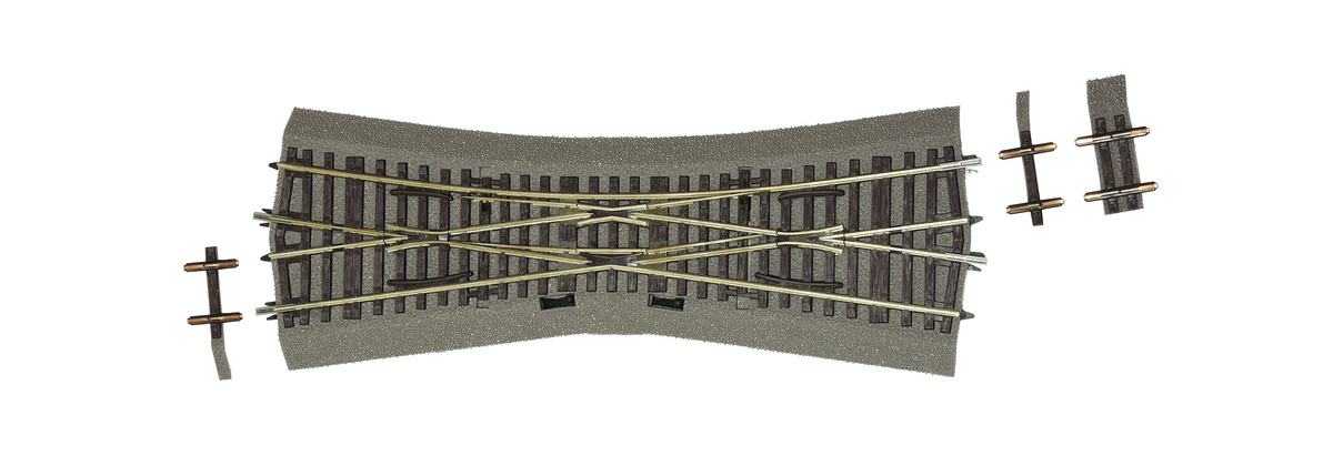 Einfache Kreuzungsweiche EKW-15°