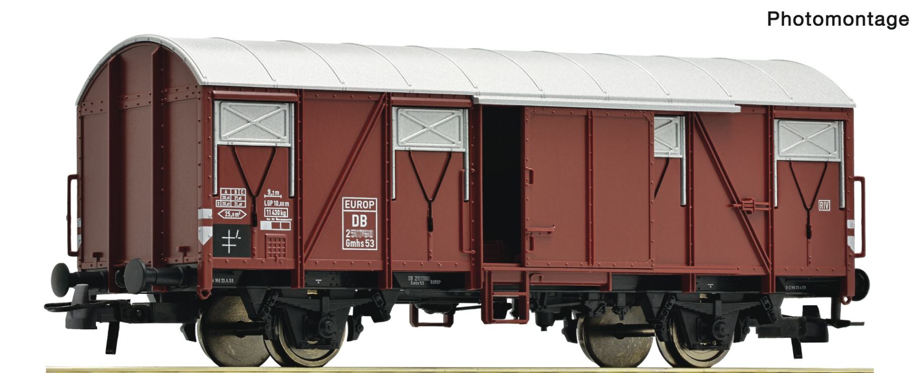 Gedeckter Güterwagen DB, Ep.III