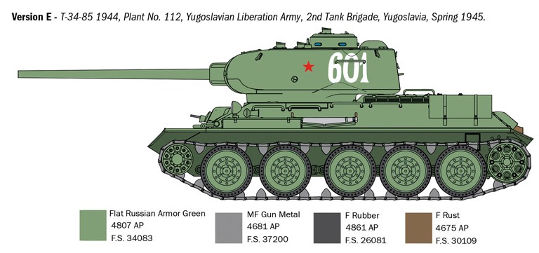 1:35 T34/85 ZAVOD 112 -1944