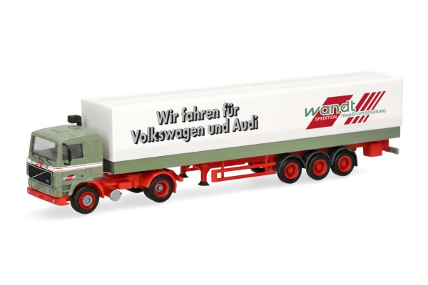 Volvo F12 Planen-Sattelzug - Wandt