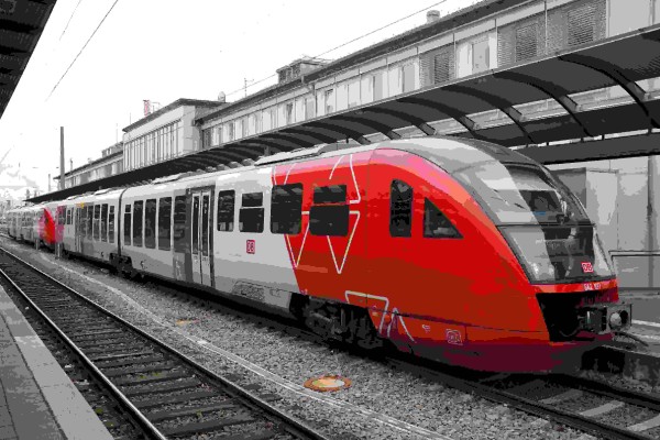 Dieseltriebwagen Desiro Saarlandbahn DBAG