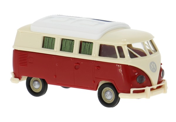 VW T1b Camper, hellbeige/rot, 1960