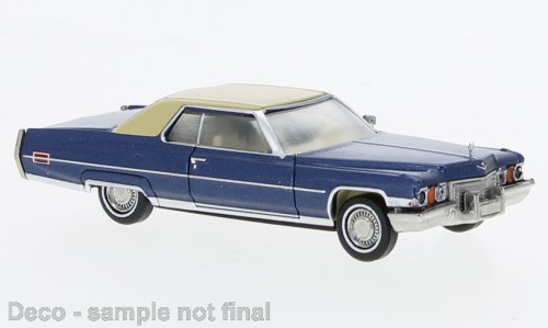 Cadillac Coupe deVille, metallic-blau