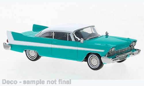 Plymouth Fury, blau/weiss, 1958