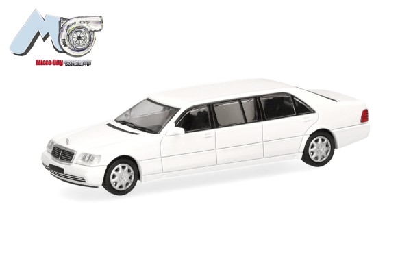 MB S600 Pullmann, weiß