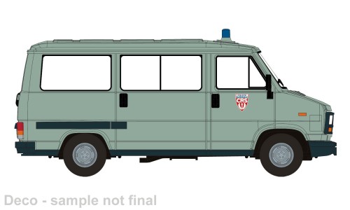 Peugeot J5 Bus, Police CRS, 1982