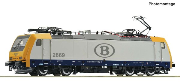 DC-Elektro-Lok BR 186 SNCB, Ep.VI