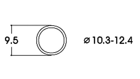 Haftringe,10Stk. 10,3-12,4mm-Ers.f.85623