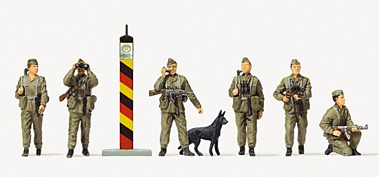 Grenztruppen NVA. DDR, 6 Figuren