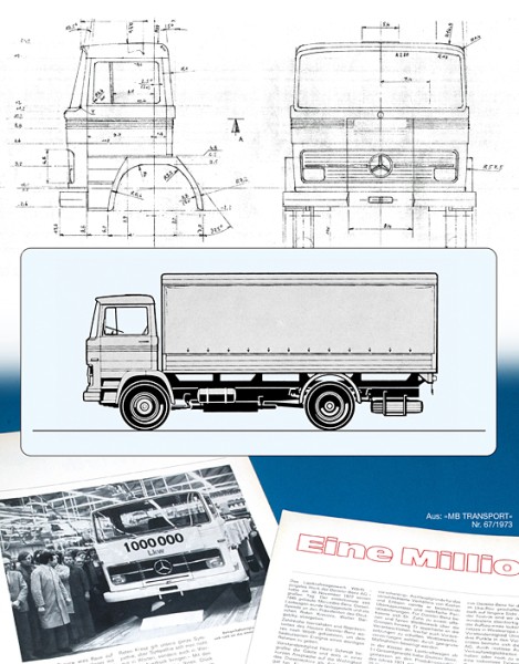 H0-Mercedes-Benz, Lastkraftwagen