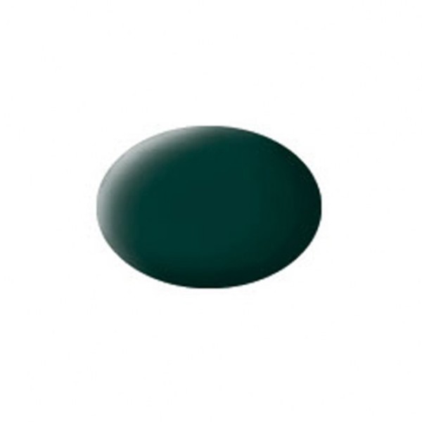 Aqua Color schwarzgrün, matt, 18ml