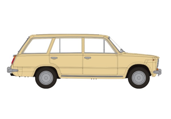 Lada 2102 Kombi, beige, 1971