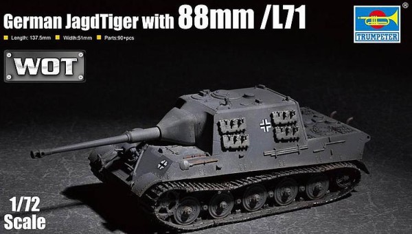 1/72 Jagdtiger mit 88mm /L71