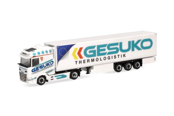 DAF XG Kühlkoffer-Sattelzug, GESUKO