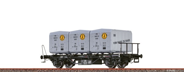H0-Güterwagen BTs 30, DB, Ep.III Zündapp