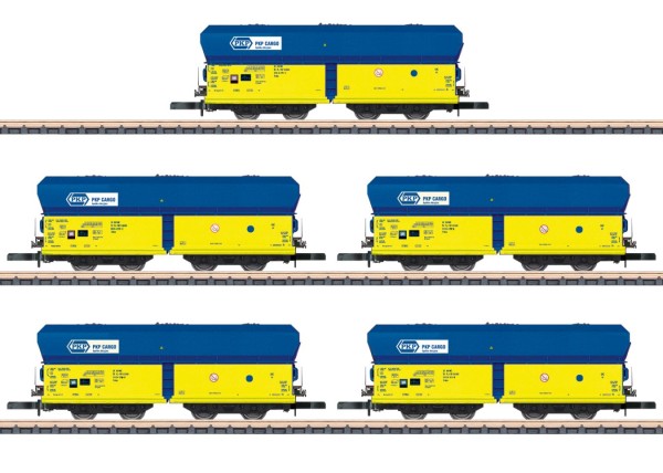 Güterwagen-Set Kohlenverkehr PKP, Ep.6