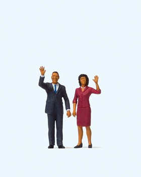 H0 President Obama mit First Lady