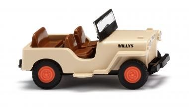 Willys Jeep CJ-3A - elfenbeinbeige