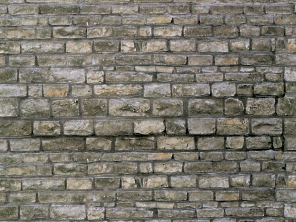 H0-Mauerplatte Granit, 25 x 12,5 cm