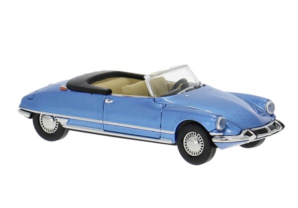 Citroen DS Cabrio geöffnet blau metallic