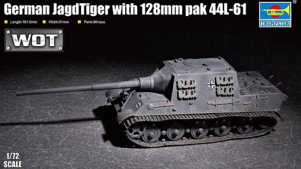 1/72 Jagdtiger mit 128mm pak 44L-61