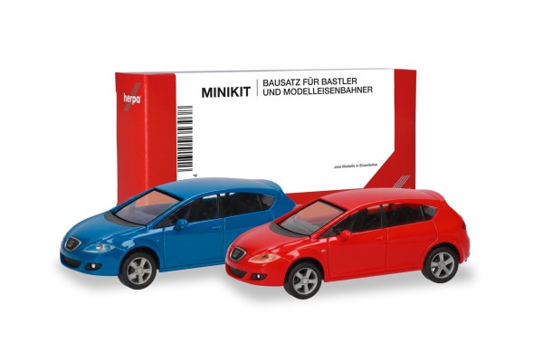 MiKi Seat Leon, verkehrsrot/verkehrsblau