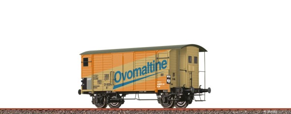 H0-Güterwagen K2 SBB, Ep.III, Ovomaltine