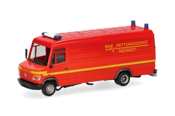 MB Vario Kasten lang, Bundeswehr/Notarzt