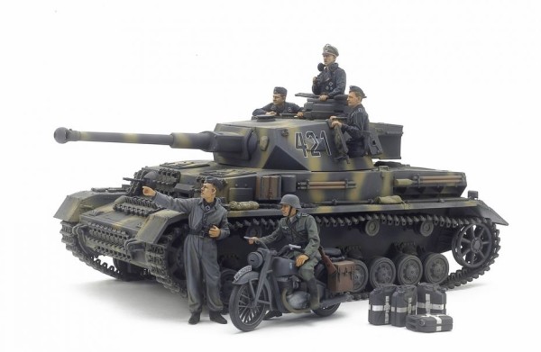 1:35 Dt. PzKpfw.IV Ausf.G mit Krad Ost F