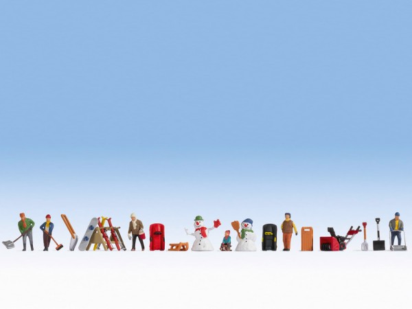 H0-Figuren-Themenwelt, Wintertag