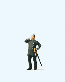 Berliner Polizist. Um 1900