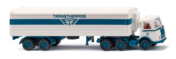 Kühlkoffersattelzug (MB Pullman)