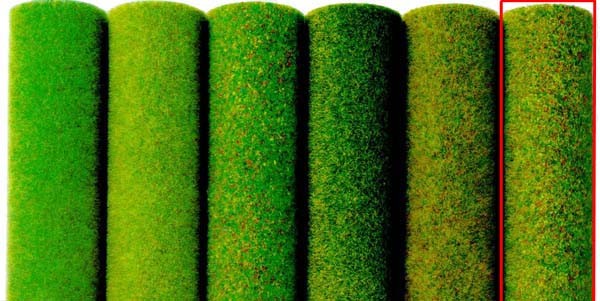 Gelände Teppich 4-farbig gemischt
