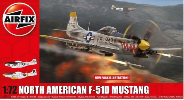 1/72 North American D-51D Mustang