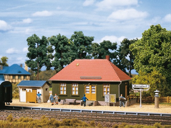 H0-Haltepunkt Borsdorf